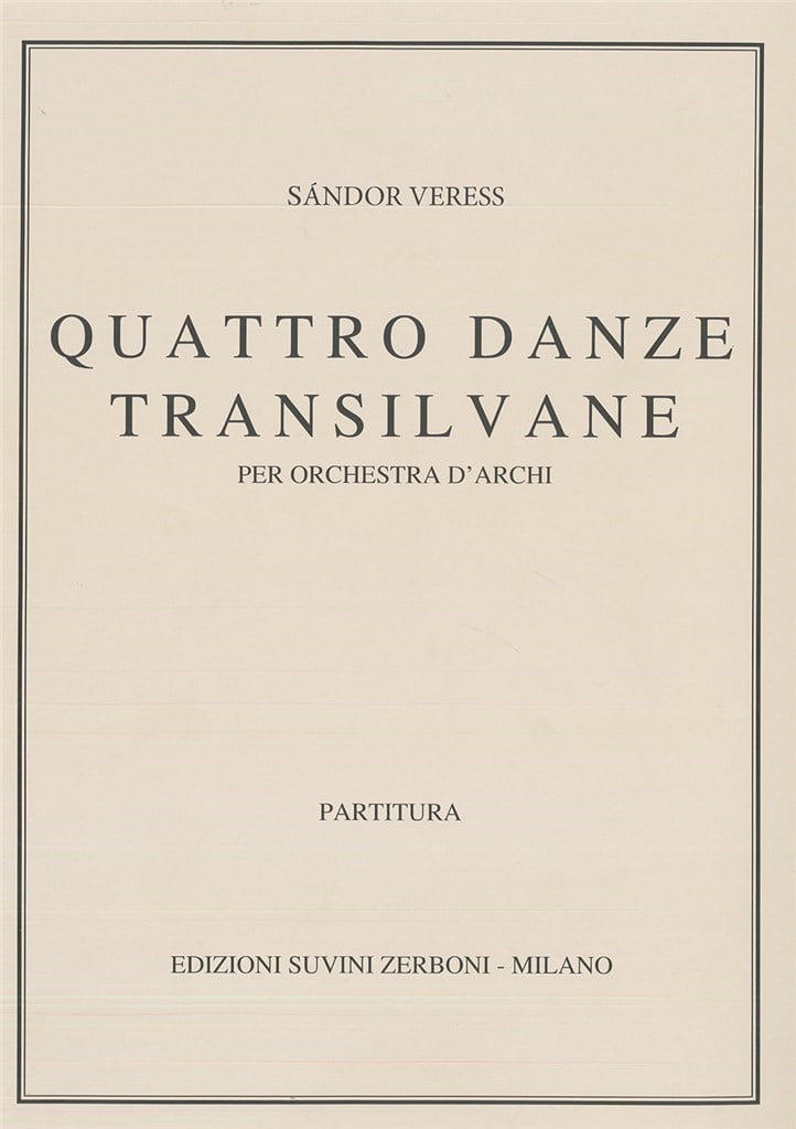 Quattro danze Transilvane
